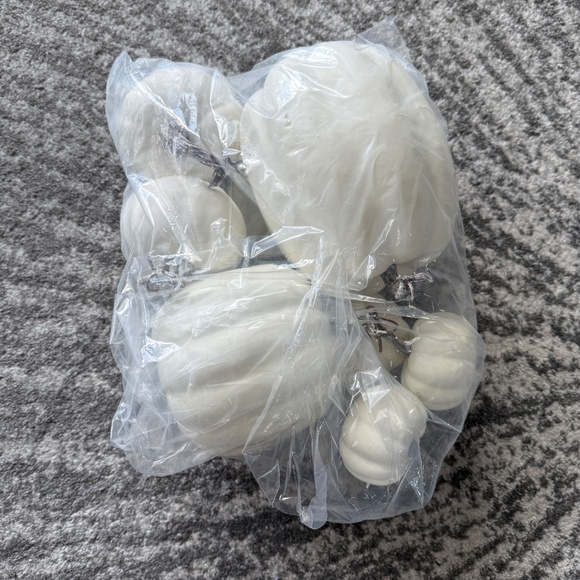 NEW White Harvest Pumpkin Set (7pcs) - Picture 4 of 7